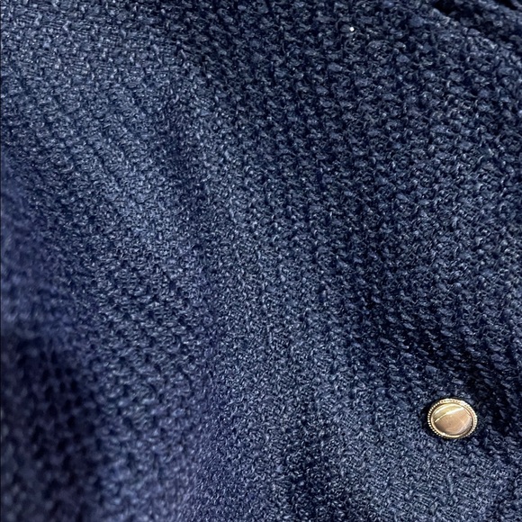 Abercrombie & Finch Navy Button-Down Mini Dress - Picture 5 of 7